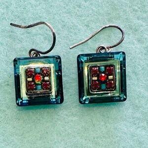 Square Firefly Earrings